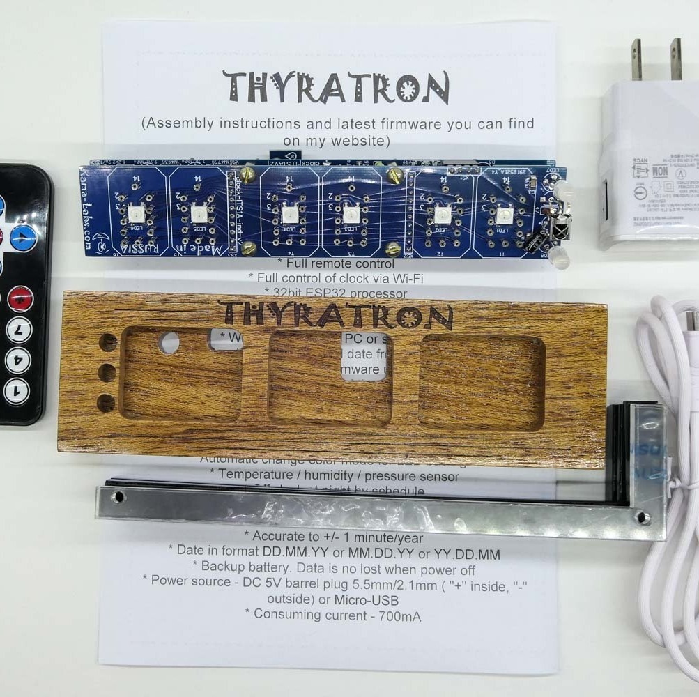 Thyratron ITS1-A desk clock