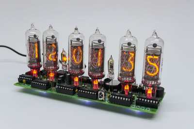 YBaoTuu Nixie Tube Clock, IN-14 Nixie Digital Tubes Clock, 10