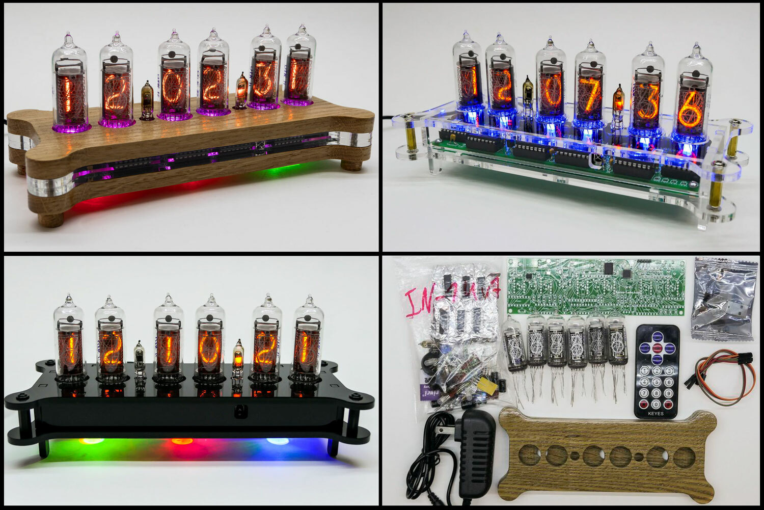 DIY KIT Alena IN-14 Nixie desk clock